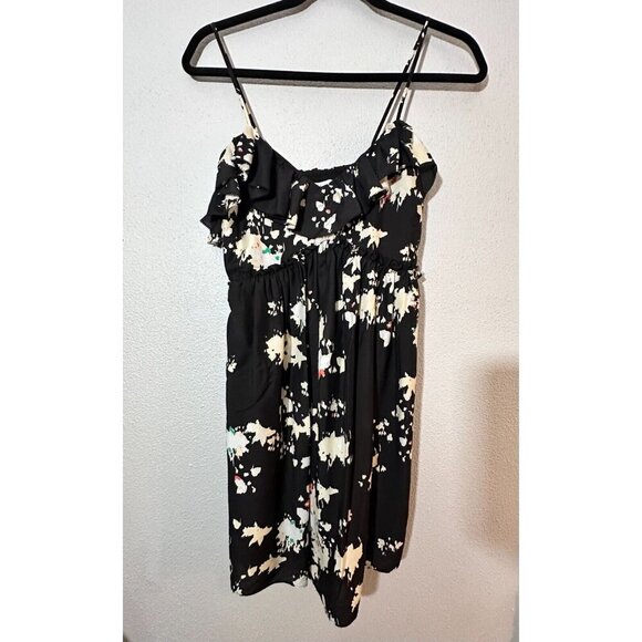Joie Lilli Caviar Multi Floral Minidress Size XXS Cocktail Boho NWT - Picture 4 of 9